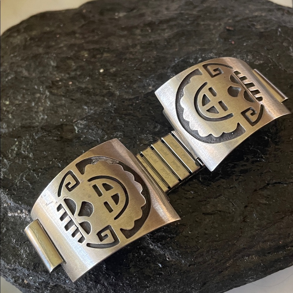 Watch Tips Native American Hopi Sunface Vintage